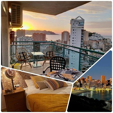 Traveler'S Beach Apartment With Sea View, Free Coffee & Parking Benidorm Eksteriør billede